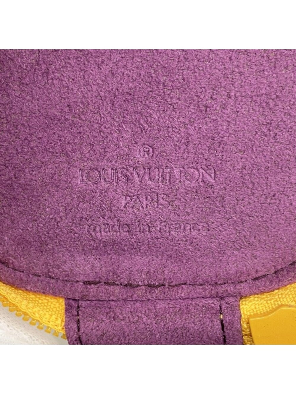 ★SOLD★ ★SOLD★ Louis Vuitton Pouch Epi Ecrin Tassili Yellow - Picture 4 of 8